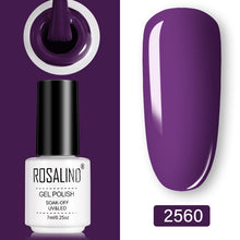 Load image into Gallery viewer, ROSALIND Gel Polish Set UV Vernis Semi Permanent Primer Top Coat 7ML Poly Varnish Gel Nail Art Manicure Gel Lak Polishes Nails

