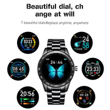 Load image into Gallery viewer, LIGE Steel Band Smart Watch Men Heart Rate Blood Pressure Monitor Sport Multifunction Mode Fitness Tracker Waterproof Smartwatch
