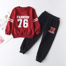Load image into Gallery viewer, Bear Leader Boys Clothes Children's Clothing Sets 2021 Autumn Long Sleeve Active Suits Letter Print Baby Clothes 2pcs Boy Set
