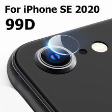 Load image into Gallery viewer, 100D Camera Protection Glass For iPhone SE 2020 11 Pro XS Max XR X Full Cover Lens Screen Protector For 7 8 Plus Tempered Glass
