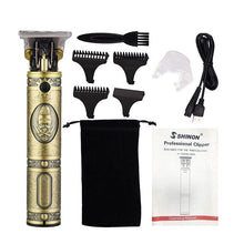Load image into Gallery viewer, Electric Hair Clipper Rechargeable Beard Trimmer for Men Kids Barber Hair Cutting Machine Razor Cordless 0mm T-blade Cutter 45
