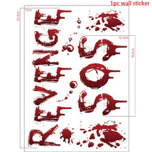 Load image into Gallery viewer, Halloween Stickers Wall Window Refrigerator Halloween Decoration Party Supplies Horror Scary Halloween Props Accessories
