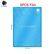 Load image into Gallery viewer, ANYCUBIC  5PCS/Lots FEP Film For Photon Photon S SLA/LCD 3D Printer 0.15-0.2mm Fep 140x200mm 3D Printer Filaments impresora
