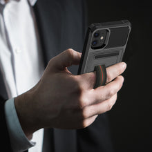 Load image into Gallery viewer, Luxury Card magnetic holder Phone Case For iPhone 12 Pro 11 Pro Max XR XS Max X 7 8Plus Wallet Leather Soft TPU Protection Cover
