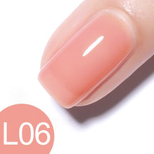 Load image into Gallery viewer, GDCOCO New Arrival Jelly Gel Nude Color Nail Gel Polish Glitter Color Transparent Clear Nail Varnish Soak off UV LED Gel Varnish
