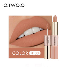 Load image into Gallery viewer, O.TWO.O 12 Colors Lips Makeup Lipstick  Lip Gloss Long Lasting Moisture Cosmetic Lipstick Red Lip Matte Lipstick Waterproof
