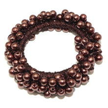 Load image into Gallery viewer, 14 Colors Woman Elegant Pearl Hair Ties Beads Girls Scrunchies Rubber Bands Ponytail Holders Hair Accessories Elastic Hair Band

