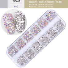 Load image into Gallery viewer, set Nail Art Brush Drawing Painting Carving Pen Design Manicure Tools Acrylic Liner UV Gel Sequins Decoration Tips 7/9/11mm
