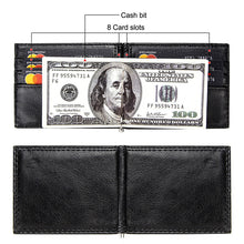 Load image into Gallery viewer, Fashion Men Wallet Casual Multi-card Position Credit Card Holder Ultra Thin Coin Purse For Men Portable Bifold Male Clutch Bag
