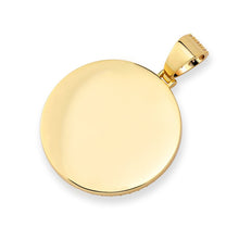 Load image into Gallery viewer, TOPGRILLZ Custom Made  Photo Round Medallions Cubic Zircon Pendant&amp;Necklace With 4mm Tennis chain Hip Hop Jewelry For Men Women
