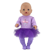Load image into Gallery viewer, New Doll Clothes Born Baby Fit 18 inch 40-43cm Unicorn  cactus dress Doll Accessories Clothes For Baby Festival Birthday G
