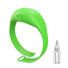 Load image into Gallery viewer, 1 Set Adjustable Wash Hand Gel Dispenser Portable Bracelet Pumps Wristband Hand Soap Dispenser With Refillable Beak Bottle
