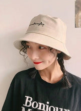 Load image into Gallery viewer, Men Women Bucket Hats women Street Style Harajuku Letters Print Outdoor Sunscreen Cotton travel Hunting Cap hats wholesale
