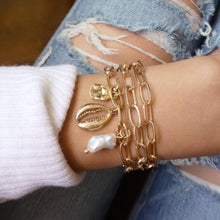 Load image into Gallery viewer, 30 Style Marble Turtle Bracelet Set Heart Pearl Moon Star LOVE Crystal Bracelets for Women Tassel Bracelet Jewelry Wholesale
