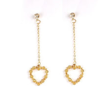 Load image into Gallery viewer, Abdoabdo Pearl Long Tassel Earrings For Women Ear Wire Drop Earrings Jewelry Earrings Gold Earrings Pendientes Mujer Moda 2019
