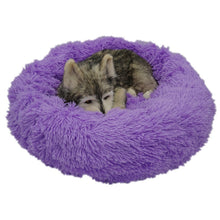 Load image into Gallery viewer, Round Plush Cat Bed For Cats House Pet Bed for Cat Bed basket Animals products sofa Long Dog Bed Cushion Mat For Pets Petshop

