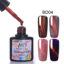 Load image into Gallery viewer, MAD DOLL 8ml 60 Colors Gel Nail Polish  Nail Color Nail Gel varnish Soak Off UV Gel Varnish Base Coat No Wipe Top Coat
