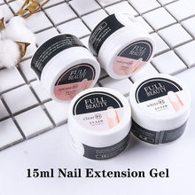Load image into Gallery viewer, 1 Box Nail Extension Gel Pink White Clear Poly UV Builder Gel For Nails Finger Extensions Form Tips French Nail Art Tools LY1623
