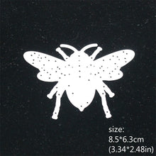 Load image into Gallery viewer, KSCRAFT Bee Metal Cutting Dies Stencils for DIY Scrapbooking Decorative Embossing DIY Paper Cards
