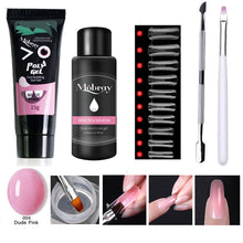 Load image into Gallery viewer, Gel Nail Polish Kit Gel Builder Set Poly gel UV LED Lamp For Manicure Soak Off Gel Varnish For Poly gel Set Dryer Machine
