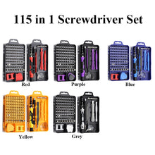 Load image into Gallery viewer, 115/25 in 1 Screwdriver Set Mini Precision Screwdriver Multi Computer PC Mobile Phone Device Repair INSULATED Hand Home Tools
