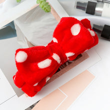 Load image into Gallery viewer, 2020 New Letter OMG Headbands for Women Girls Bow Wash Face Turban Makeup Elastic Hair Bands Coral Fleece Hair Accessories
