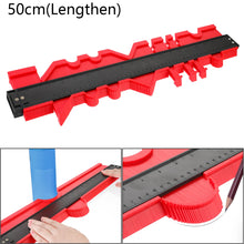 Load image into Gallery viewer, 12/14/25/50cm Multi-functional Contour Gauge Tiling Laminate Tiles Edge Shaping Wood Measure Ruler Tiles Laminate Tiles Tool
