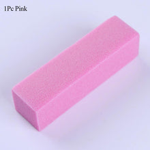 Load image into Gallery viewer, 1 Pc Half-Moon-Shaped Nail File Nail Buffer Washable Grinding Polishing Sanding Buffing  Pedicure Nail Art Tools
