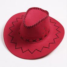 Load image into Gallery viewer, Fashion Western Cowboy Hat Large Brimmed Hat for Men or Female Western Hat cowboy cap
