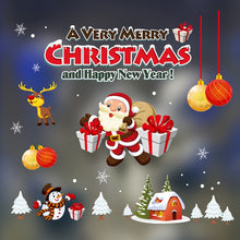 Load image into Gallery viewer, 2020 Merry Christmas Window stickers Christmas decorations for home wall Glass Stickers New Year Home Decals Decor natal Noel
