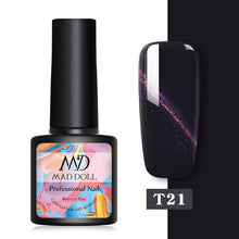 Load image into Gallery viewer, MAD DOLL 8ml 60 Colors Gel Nail Polish  Nail Color Nail Gel varnish Soak Off UV Gel Varnish Base Coat No Wipe Top Coat
