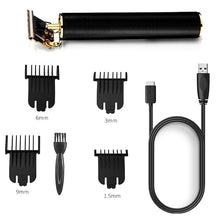 Load image into Gallery viewer, cordless finishing hair trimmer professional barber shop hair clipper beard trimer for men usb hair cutter machine powerful kit

