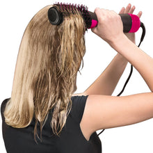 Load image into Gallery viewer, Lisapro Dropshipping 2 IN 1 One Step Hair Dryer Hot Air Brush Hair Straightener Comb Curling  brush hair styling tools
