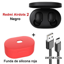 Load image into Gallery viewer, Xiaomi Redmi Airdots 2 TWS Bluetooth Headset BT 5.0 Stereo Wireless Noise Cancelling Headphone Microphone Hands-Free AI Control
