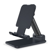 Load image into Gallery viewer, Essager Desk Mobile Phone Holder Stand For iPhone iPad Adjustable Metal Desktop Tablet Holder Universal Table Cell Phone Stand
