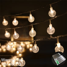 Load image into Gallery viewer, Curtain Fairy String Light LED Christmas Decorations for Home Garland Xmas Light Christmas New Year 2021 Navidad Ornament Gift
