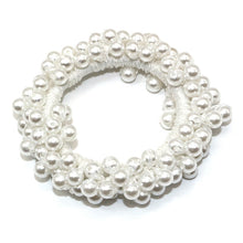 Load image into Gallery viewer, 14 Colors Woman Elegant Pearl Hair Ties Beads Girls Scrunchies Rubber Bands Ponytail Holders Hair Accessories Elastic Hair Band
