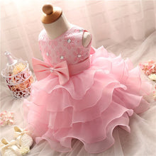 Load image into Gallery viewer, Newborn Baby Girl 1 Year Birthday Dress Tutu First Christmas Party Cute Bow Dress Infant Christening Gown Toddler Girls Clothes
