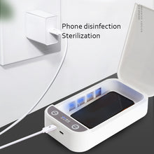 Load image into Gallery viewer, 5V USB Portable Dual UV Light Sterilizer Box Jewelry Phones Cleaner Personal Sanitizer Disinfection Case for Home
