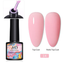 Load image into Gallery viewer, MAD DOLL 8ml 60 Colors Gel Nail Polish  Nail Color Nail Gel varnish Soak Off UV Gel Varnish Base Coat No Wipe Top Coat
