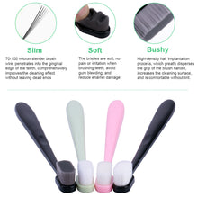 Load image into Gallery viewer, 2/3pcs Ultra-fine Toothbrushes Wave Nano Million Bristles Micro Soft Tooth Brush With Holder Portable Oral Care Eco Product Kit
