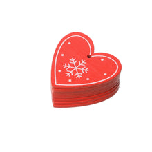 Load image into Gallery viewer, 10pcs 5cm Christmas Wooden Decorations for Home Tree DIY Natural Wood Christmas Ornaments Pendants Hanging Gift Natal Xmas Decor
