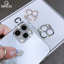 Load image into Gallery viewer, Bling Diamond Camera Lens Protector For iPhone 11 Pro Max Glitter Rhinestone Camera Protective Ring For iPhone 11 Pro Max Cover
