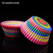 Load image into Gallery viewer, 100Pcs/pack Cake Muffin Cupcake Paper Cups Cake box Cupcake Liner Kitchen Baking Accessories Cake Mold Small Muffin Boxes
