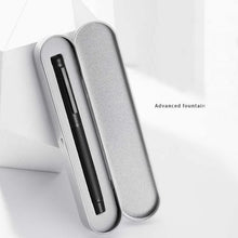 Load image into Gallery viewer, NEW Fountain Pen With Luxury Set 0.5mm Black F Nib Converter Pen Steel Ink Pens Simple Business Signing Pen Writing Pens
