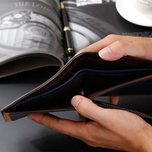 Load image into Gallery viewer, Fashion Men Wallet Casual Multi-card Position Credit Card Holder Ultra Thin Coin Purse For Men Portable Bifold Male Clutch Bag
