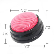 Load image into Gallery viewer, 1/4pcs Recordable Talking Button with Led Function Learning Resources Answer Buzzers Learning Taking Gifts Interactive Toy
