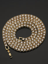 Load image into Gallery viewer, Fashion Iced Out Bracelet Necklace Men Link Tennis Chain Fashion Hip-Hop Jewelry Women 16/18/20/24/30inch Choker Chain Gift
