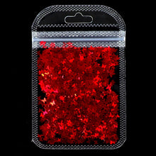 Load image into Gallery viewer, Holographic Butterfly Heart Nail Art Glitter Micro Laser Star Flakes 3D Silver Gold Sequins Polish Manicure Nail Decoration
