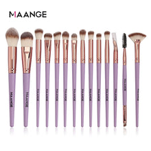Load image into Gallery viewer, Makeup brushes set professional 12/14 pcs/lot Makeup Brushes Set Eye Shadow Blending Eyeliner Eyelash Eyebrow Brush For Makeup
